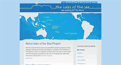 Desktop Screenshot of isles-of-the-sea.org